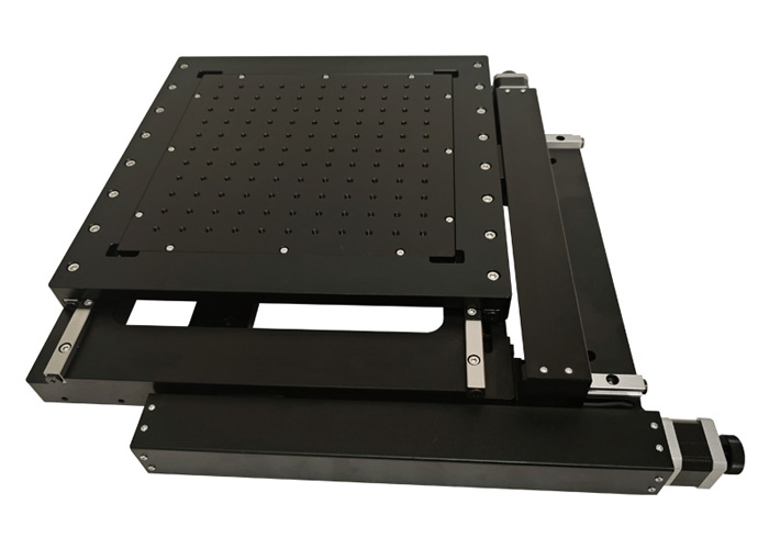 電動(dòng)二維整體平移臺 組合臺 滑臺PT-XY200 XY行程200mm